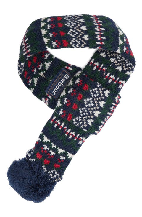Marlow Fair Isle Dog Scarf