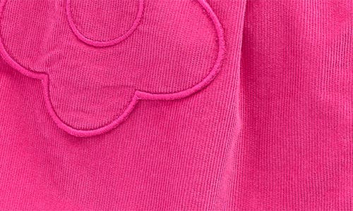 Mini Boden Kids' Corduroy Flower Pocket Skirt In Pink