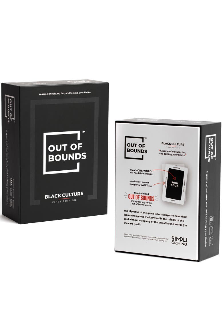 Black Culture Fun Black Taboo Card Game, Alternate, color, Multicolored