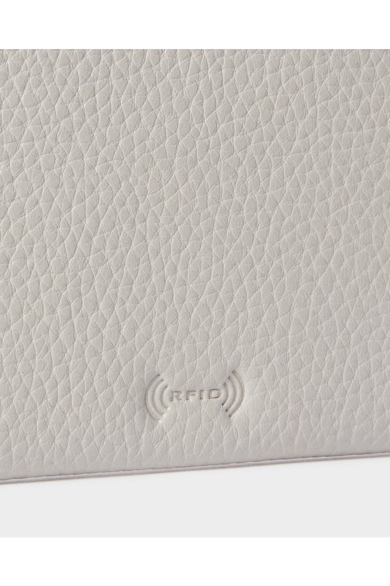 The Envelope Leather Card Case, Alternate, color, Taupe
