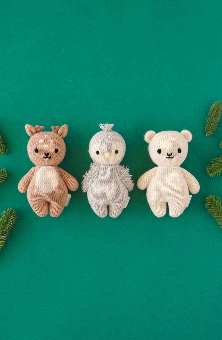 cuddle+kind Baby Penguin Stuffed Animal, Alternate, color, Grey