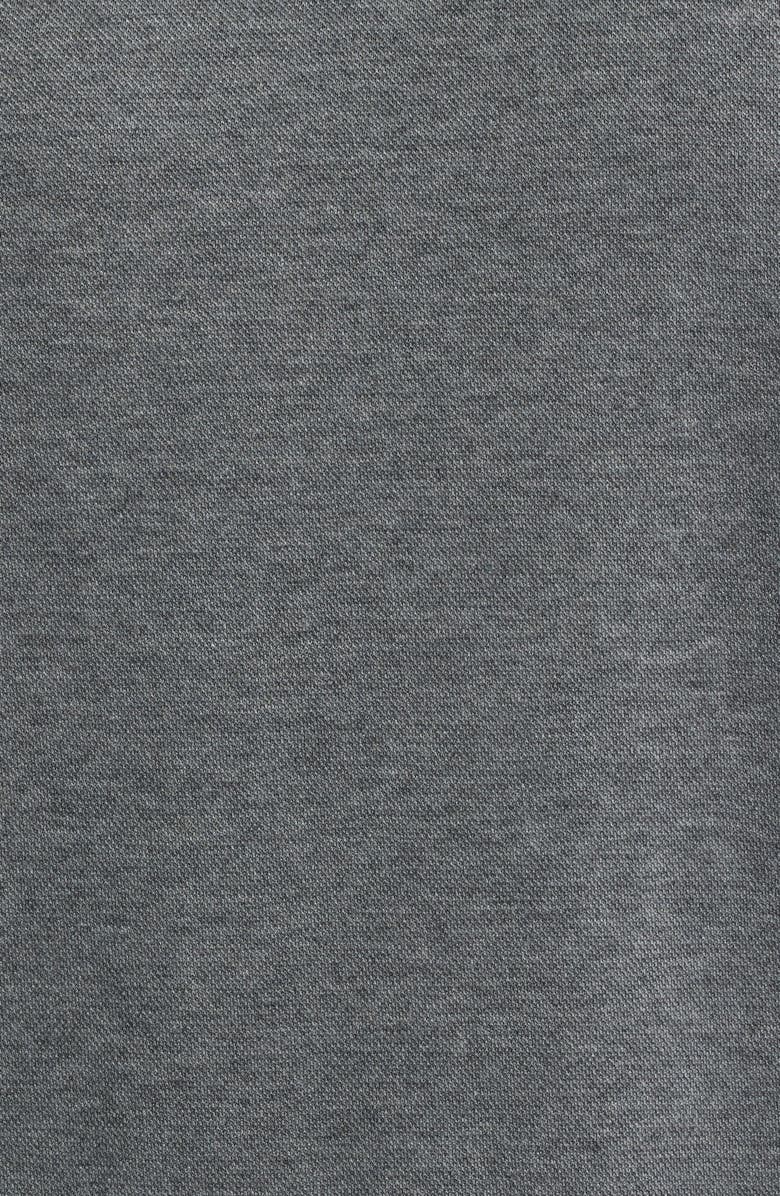 Peter Millar Crown Comfort Piqué Hoodie, Alternate, color, Charcoal