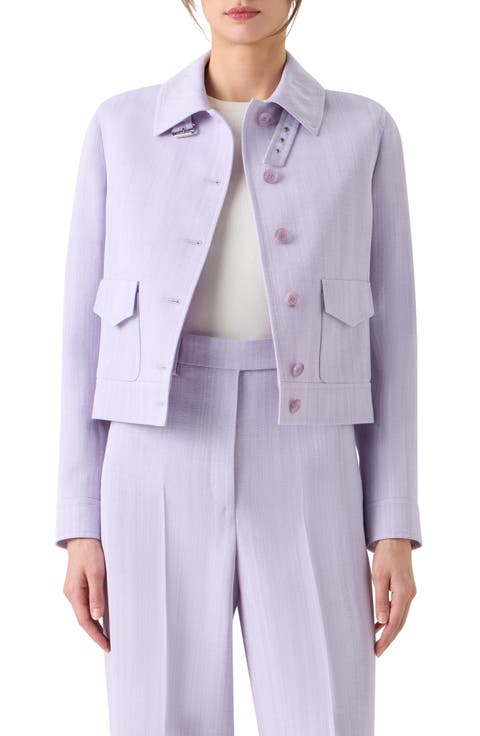 Peer Mélange Twill Jacket