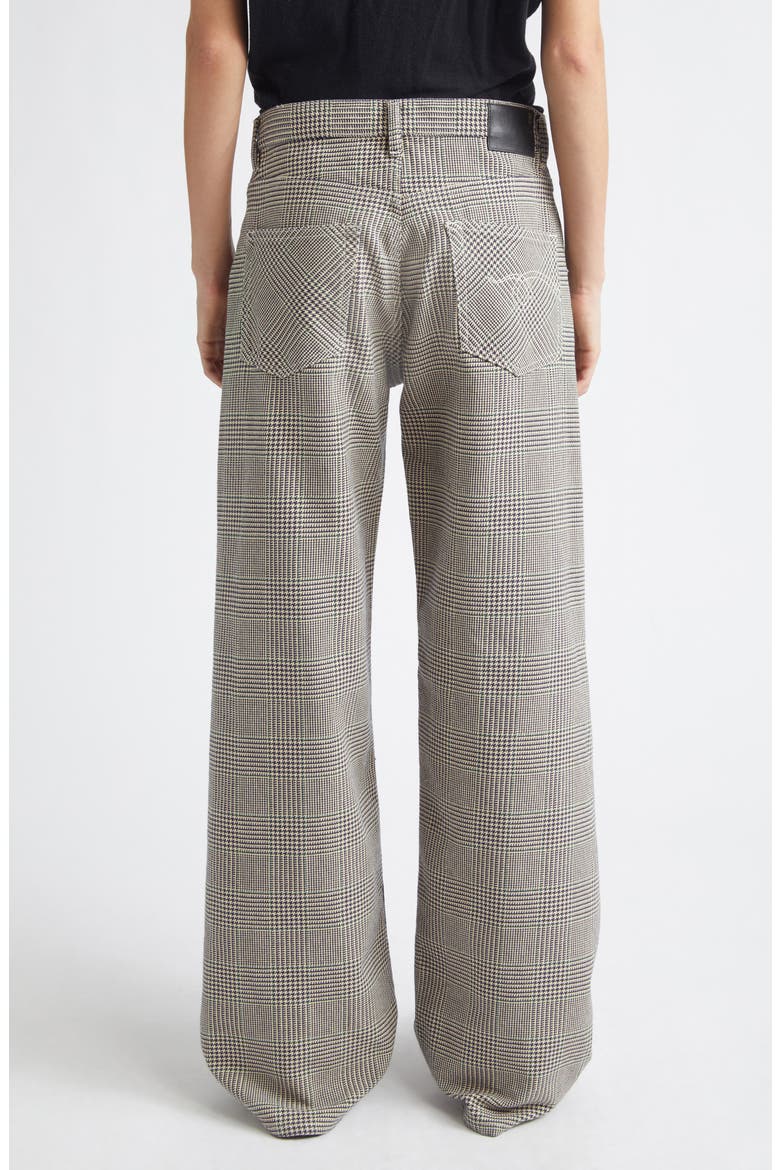 Darcy Flare Jeans, Alternate, color, PRINCE OF WALES GREY CHECK