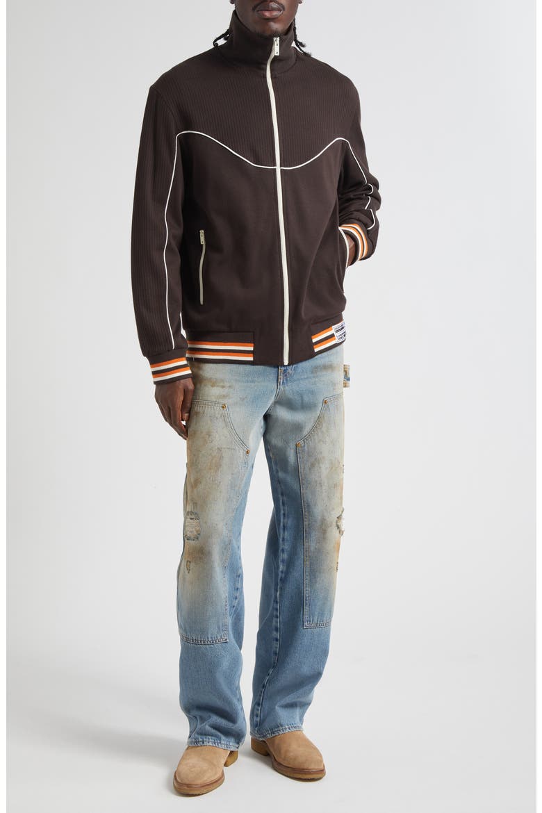 Journey Track Jacket, Alternate, color, COFFEE BEAN