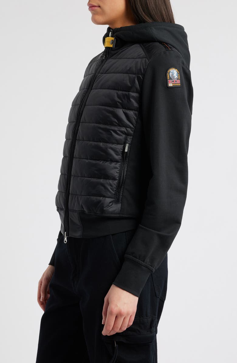 Parajumpers Caelie Water Repellent Mixed Media Quilted Jacket, Alternate, color,