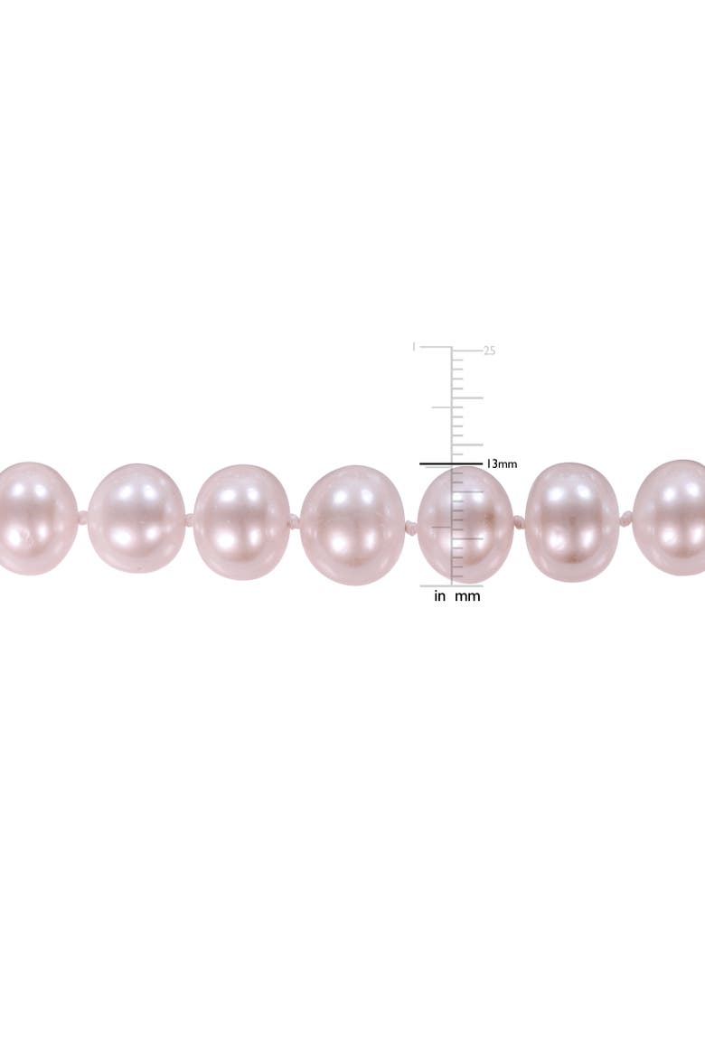 Pink Cultured Freshwater Pearl Necklace 14k, Alternate, color, Freshwater Pearl
