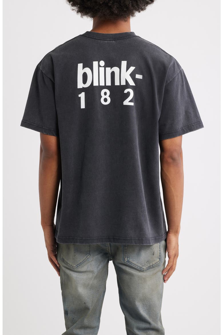 Oversize Blink 182 Graphic T-Shirt, Alternate, color, BLACK WASH