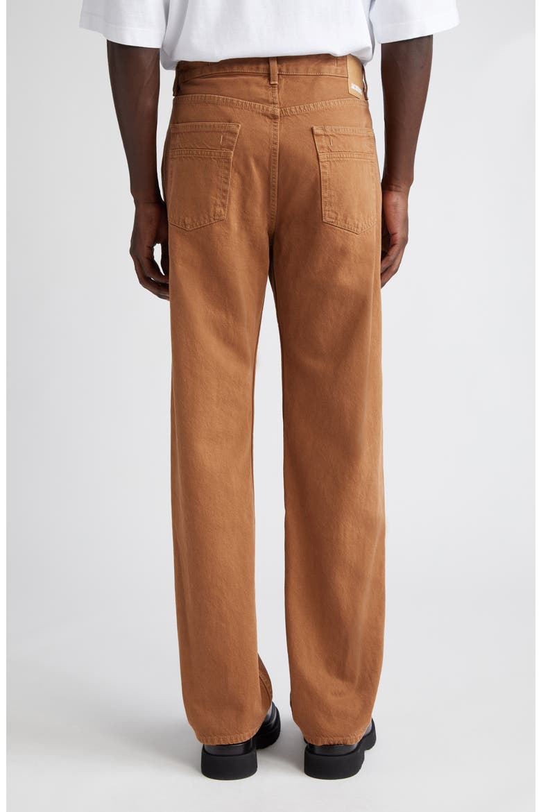 Le de Nîmes Fresa Straight Fit Jeans, Alternate, color, CAMEL/ BEIGE