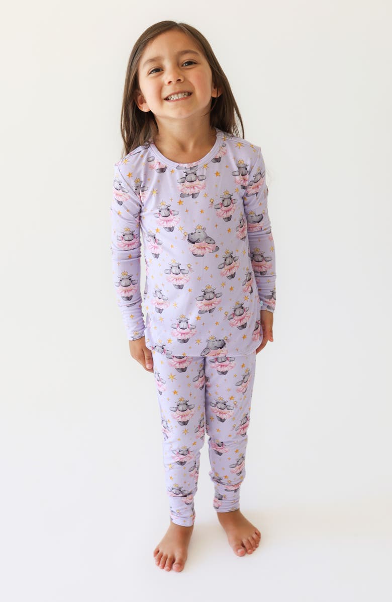 Posh Peanut Kids' Philomena Fitted Two-Piece Pajamas, Alternate, color, 