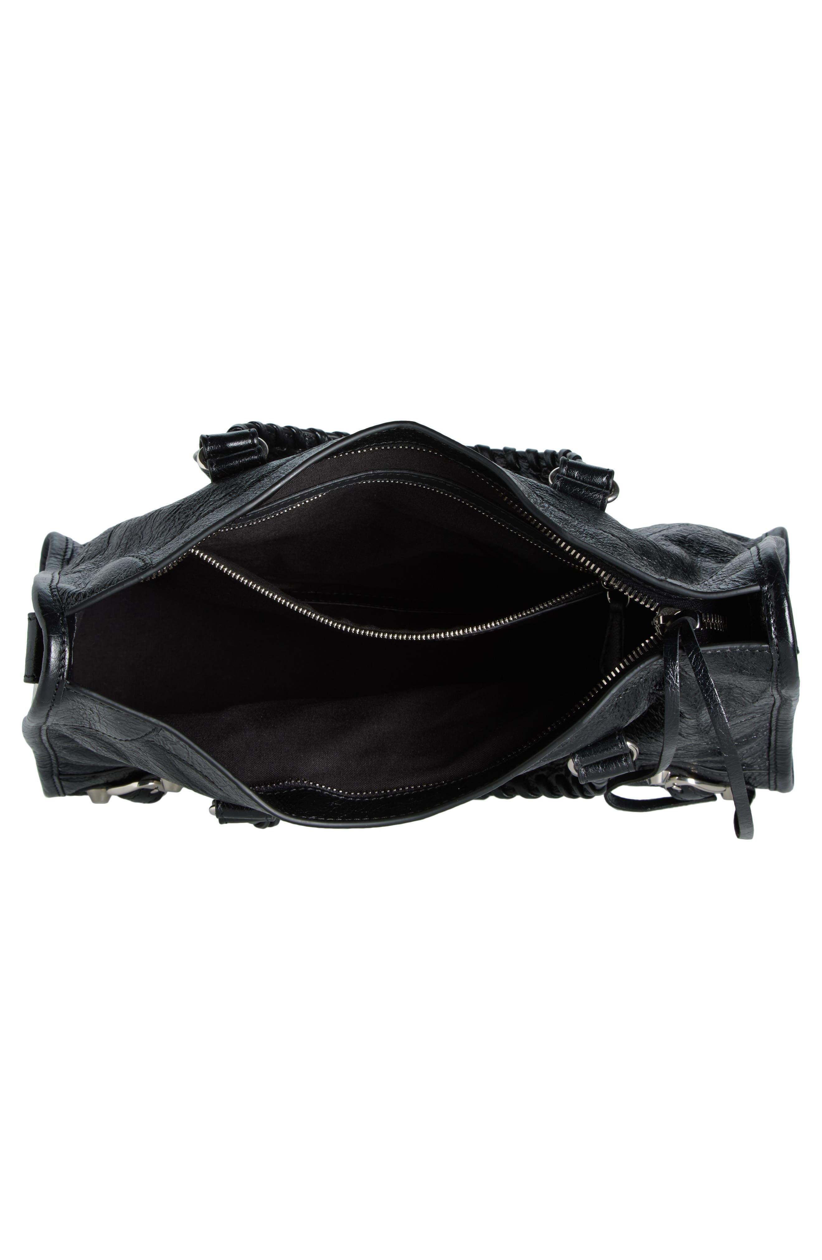 Balenciaga Small Le City Crinkle Leather Top Handle Bag | Nordstrom