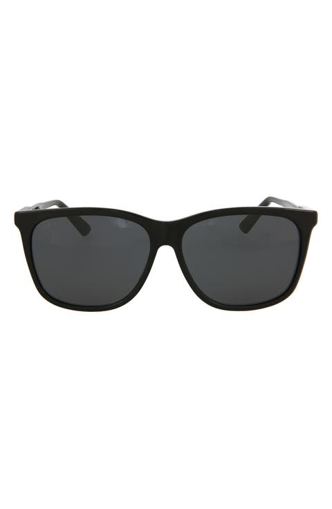 60mm Square Rectangle Sunglasses