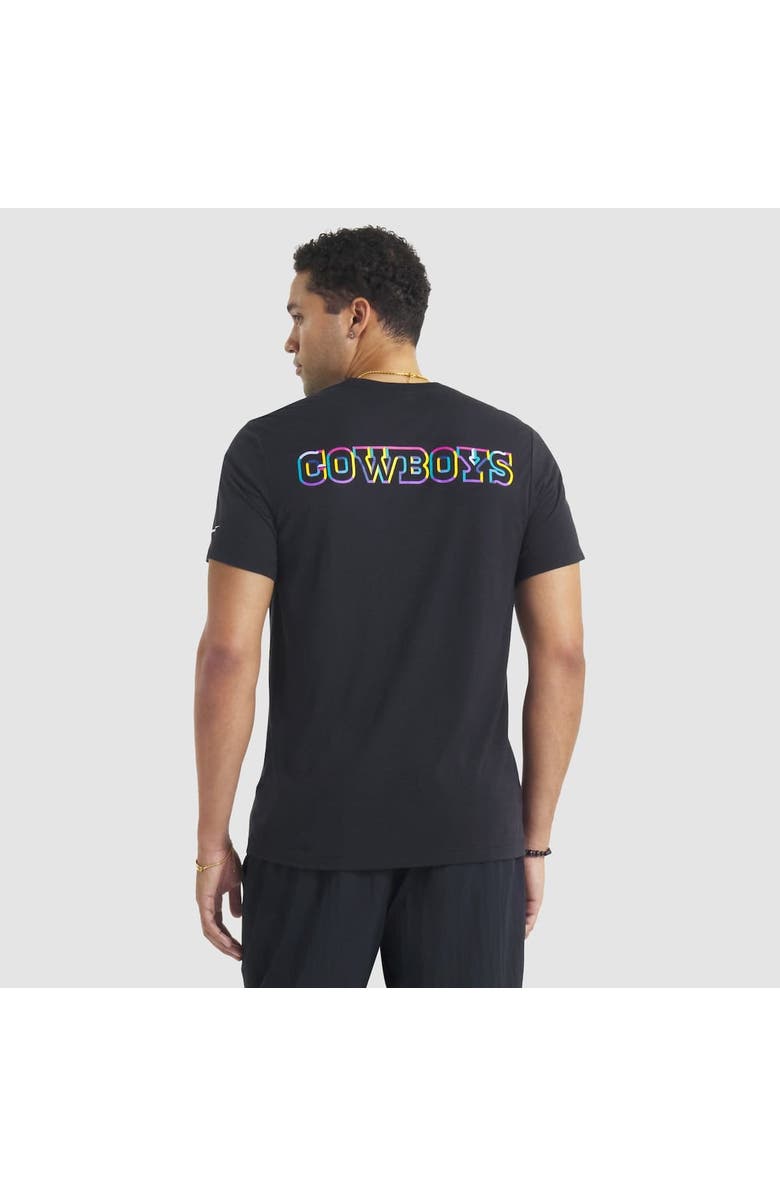 Nike Men's Nike Black Dallas Cowboys 2025 NFL Crucial Catch Tri-Blend Dri-FIT T-Shirt, Alternate, color, Black