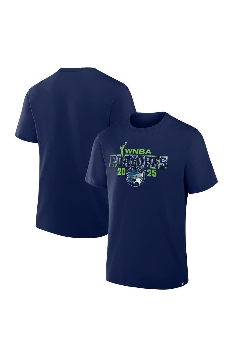 FANATICS Unisex Fanatics  Navy Minnesota Lynx 2025 WNBA Playoffs T-Shirt, Main, color, Navy