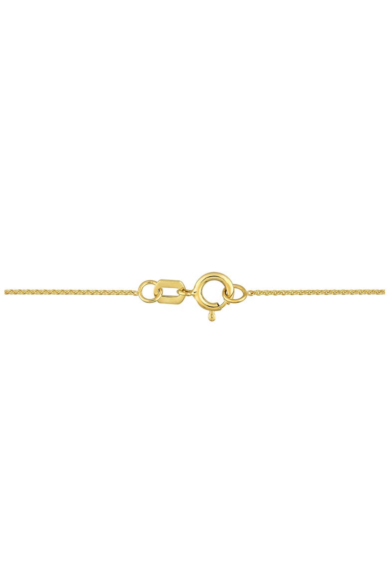Diamond Oval Link Necklace - 0.15ct., Alternate, color, WHITE