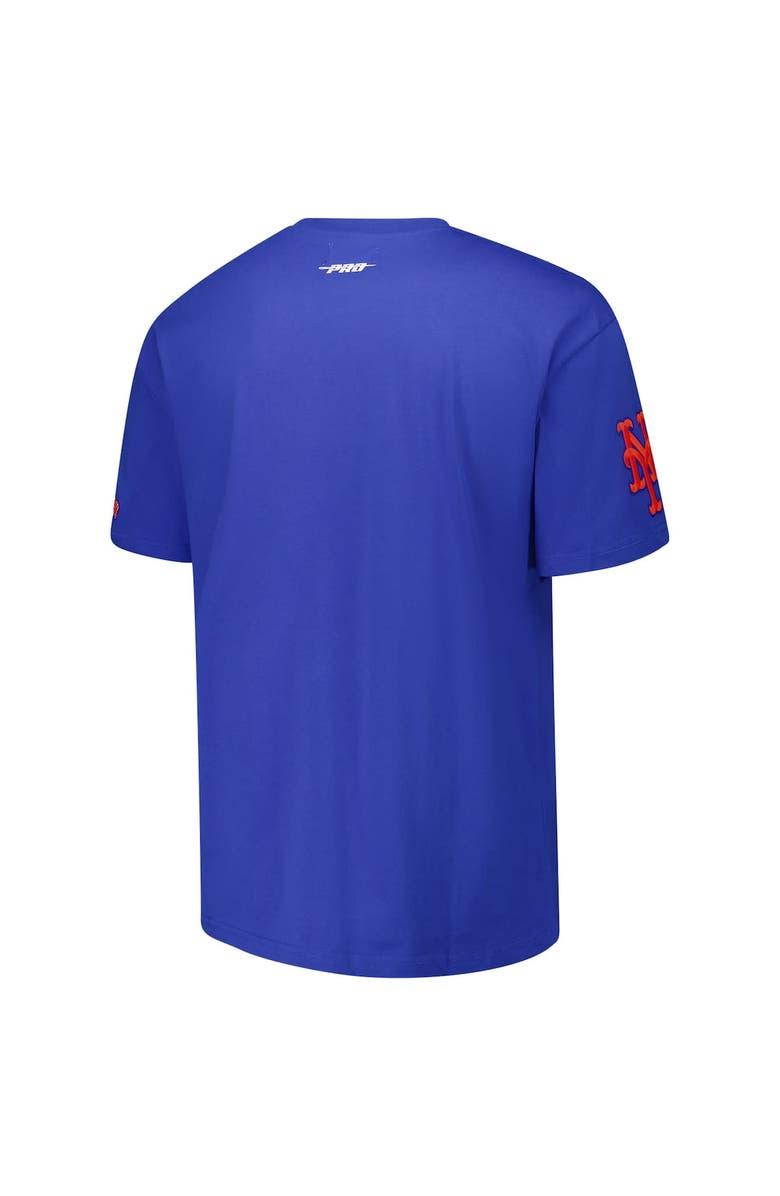 PRO STANDARD Men's Pro Standard Royal New York Mets Turn It Up Dropped Shoulder T-Shirt, Alternate, color, Royal