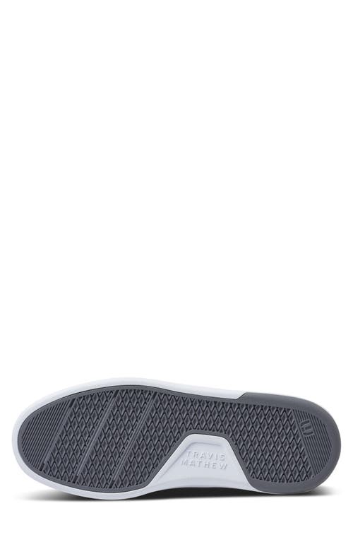 Travismathew The Modern Knit Slip-on Sneaker In Heather Sleet