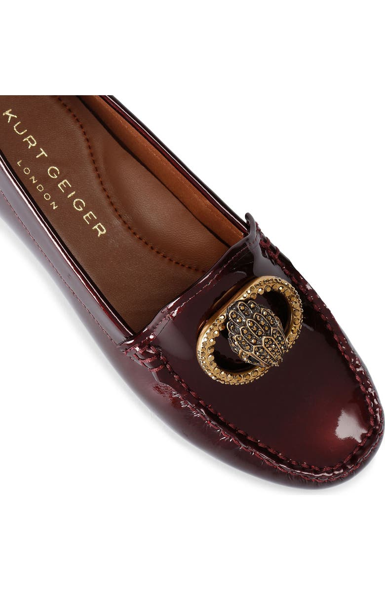 Kurt Geiger London Chelsea Croc Embossed Loafer, Alternate, color, Medium Red