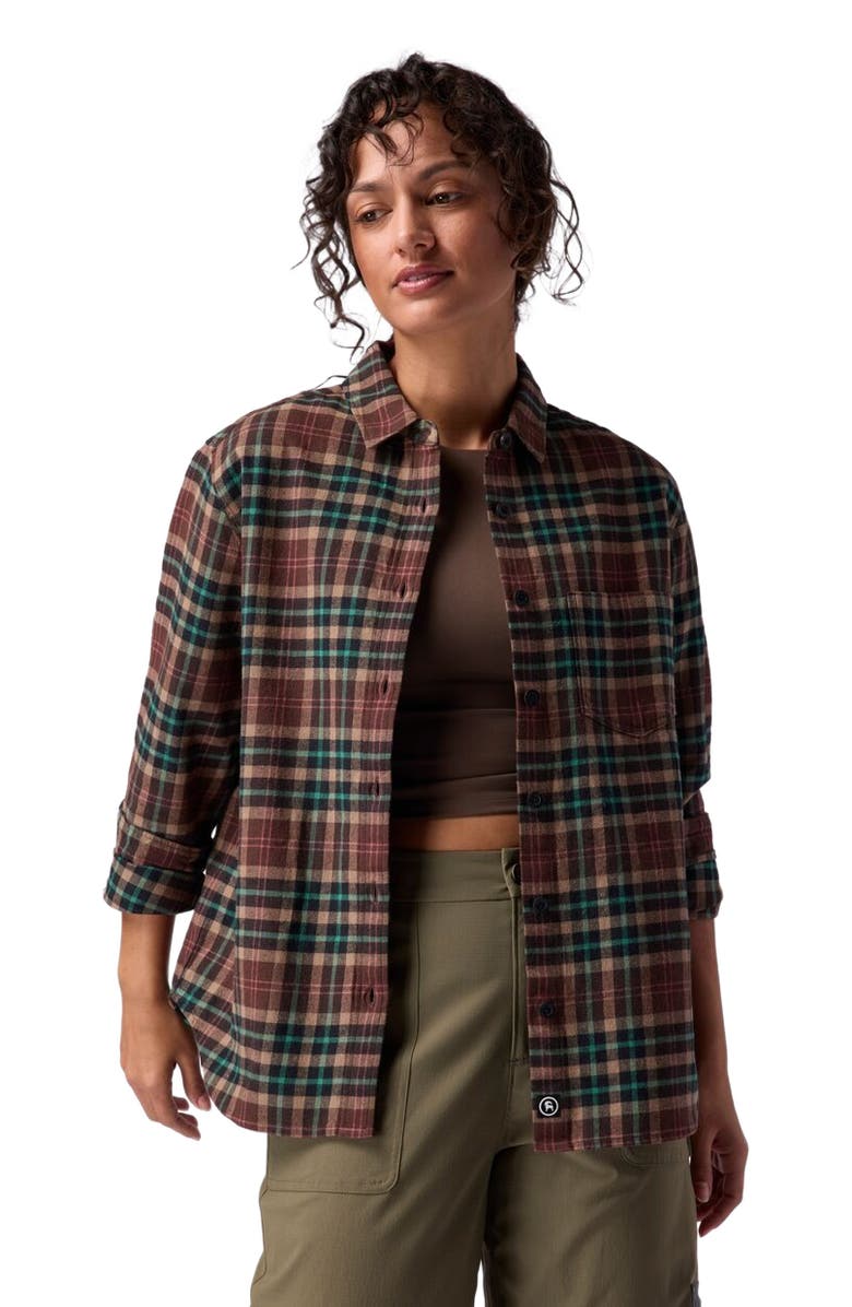 Backcountry Venture Classic Flannel Shirt - Women's, Alternate, color, Bracken Bonanza Plaid