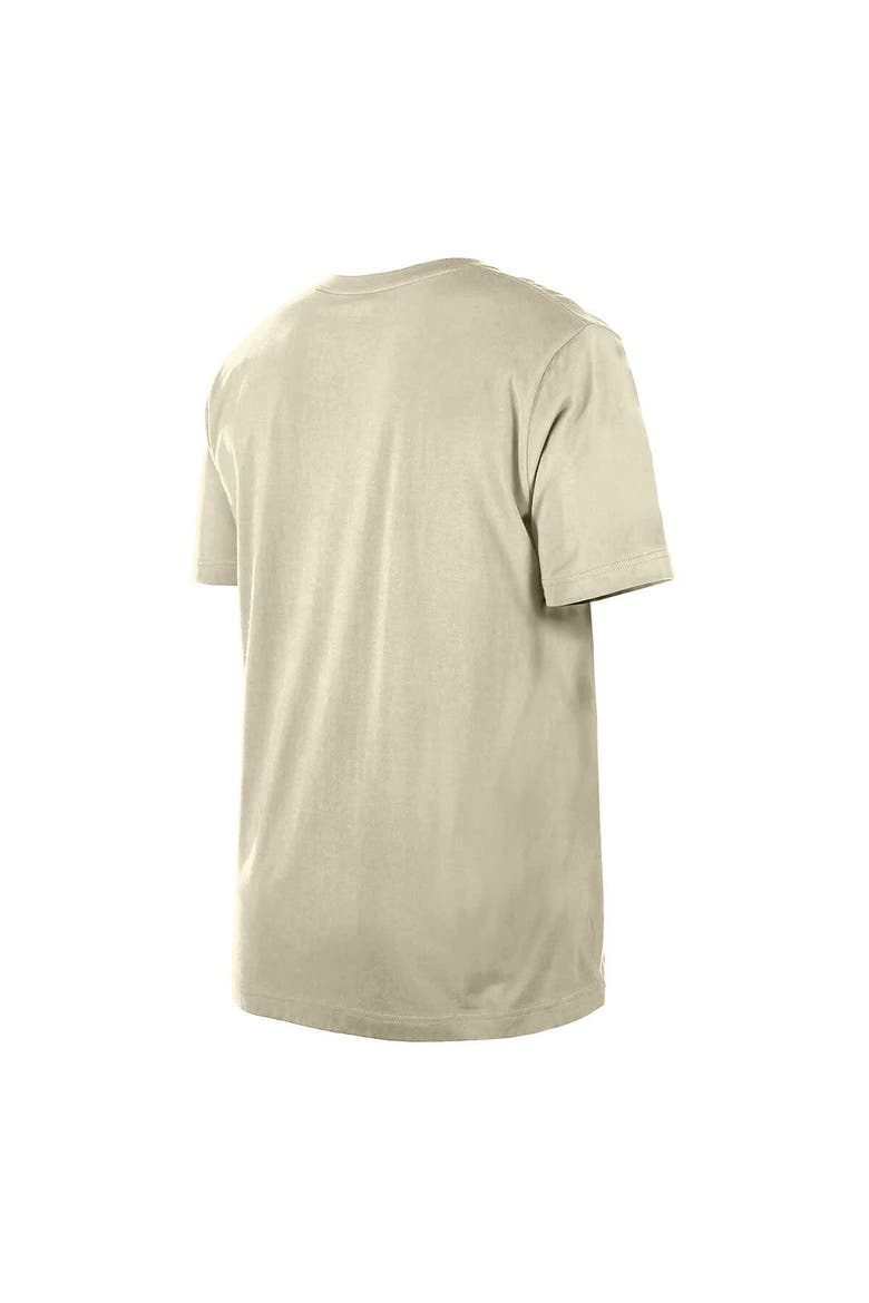 Men's New Era  Cream Minnesota Timberwolves Distressed Throwback Vintage Color Pack T-Shirt, Alternate, color, Cream