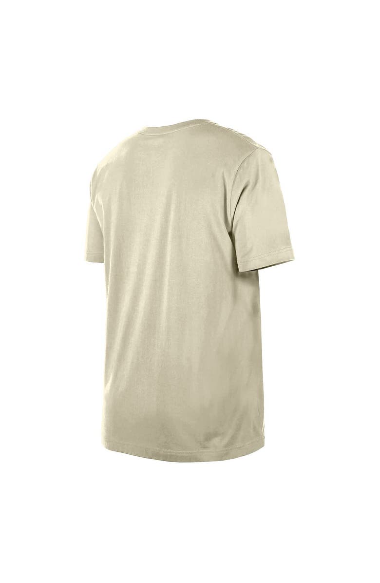 New Era Men's New Era Cream Minnesota Timberwolves Distressed Throwback Vintage Color Pack T-Shirt, Alternate, color, Cream