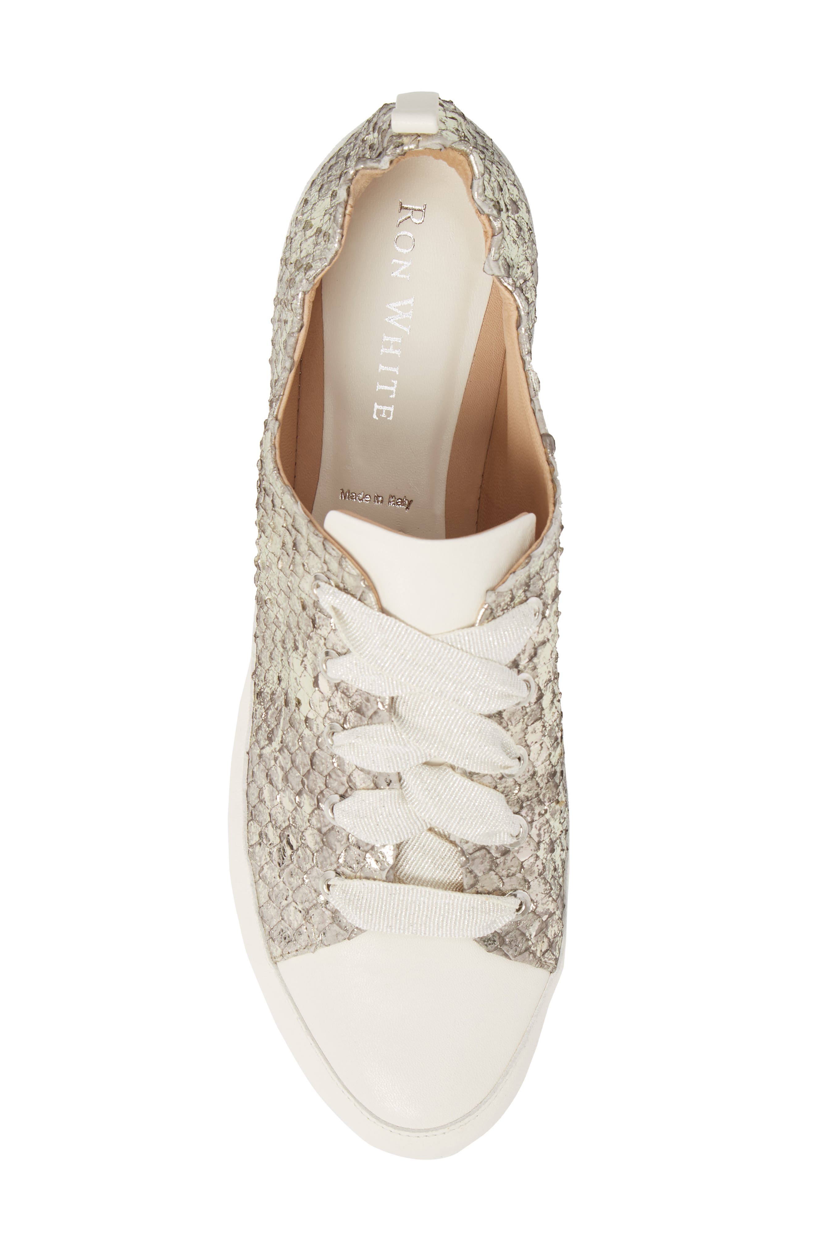 Nova Sneaker, Alternate, color, PEWTER LEATHER