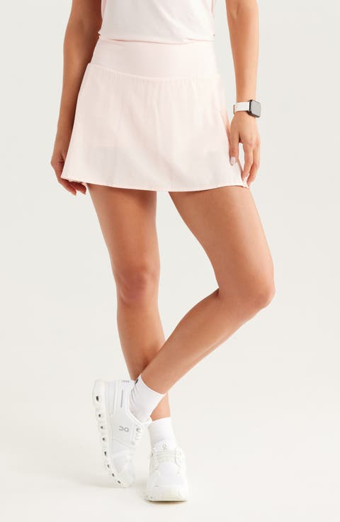 Super Set High Waist Pleated Skort