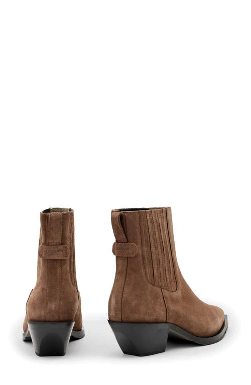 Allsaints Marcie Chelsea Boot In Brown