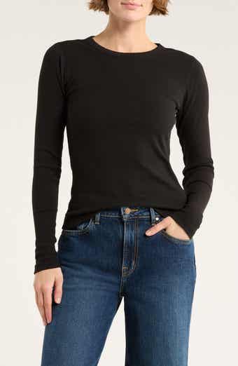 BUCK MASON Surplus Long Sleeve Ribbed T-Shirt