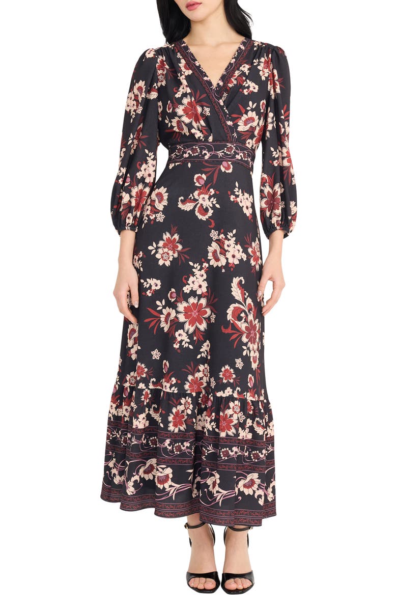 Donna Morgan Tiered Maxi Dress, Main, color,