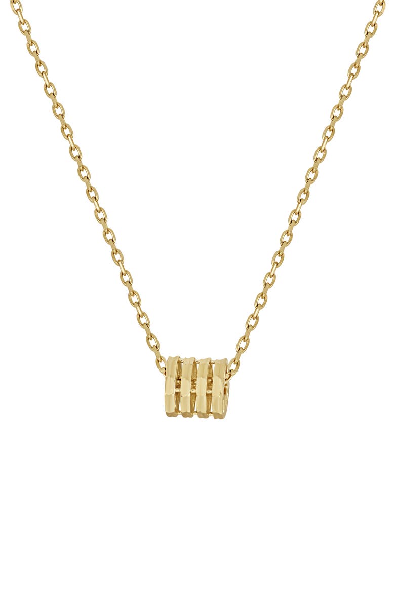 14K Gold Pendant Necklace, Main, color, 14KY