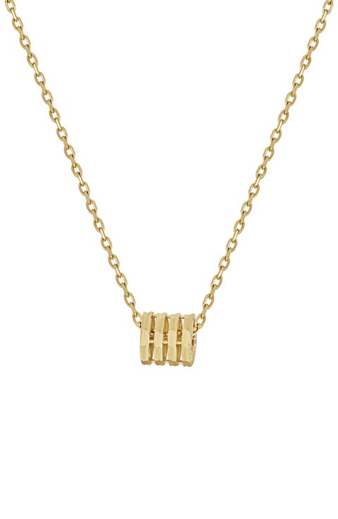 14K Gold Pendant Necklace