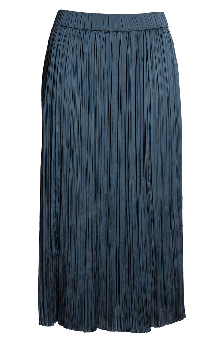 Nordstrom Micropleat Midi Skirt, Alternate, color,