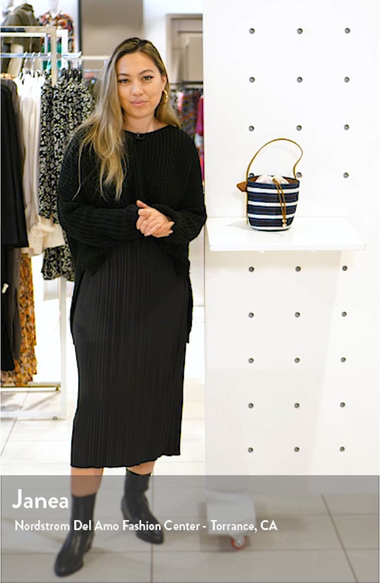 x Cesta US Navy Lunch Pail Straw Handbag, sales video thumbnail