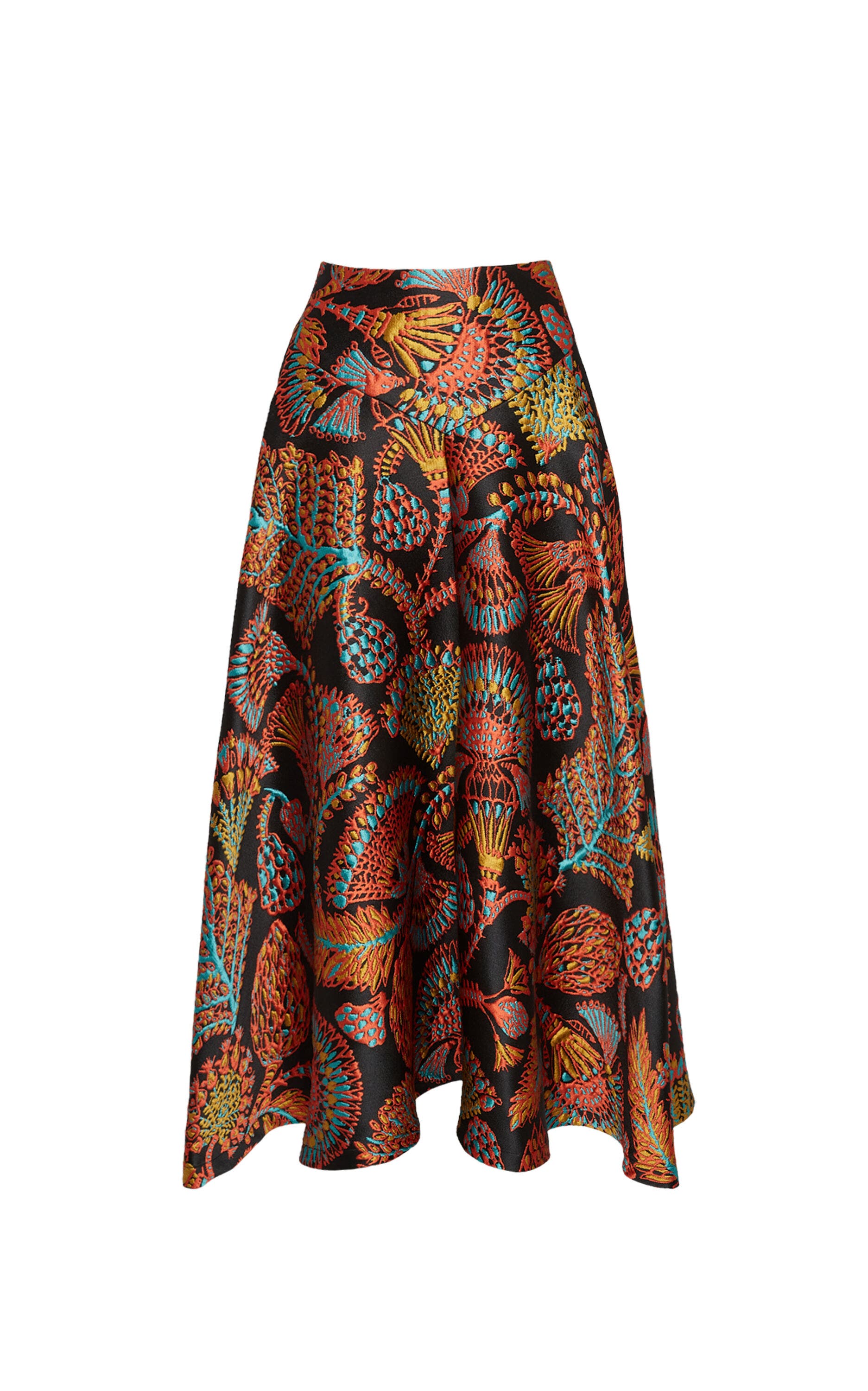 Milano Skirt Jacquard Sicomore Black - image 2