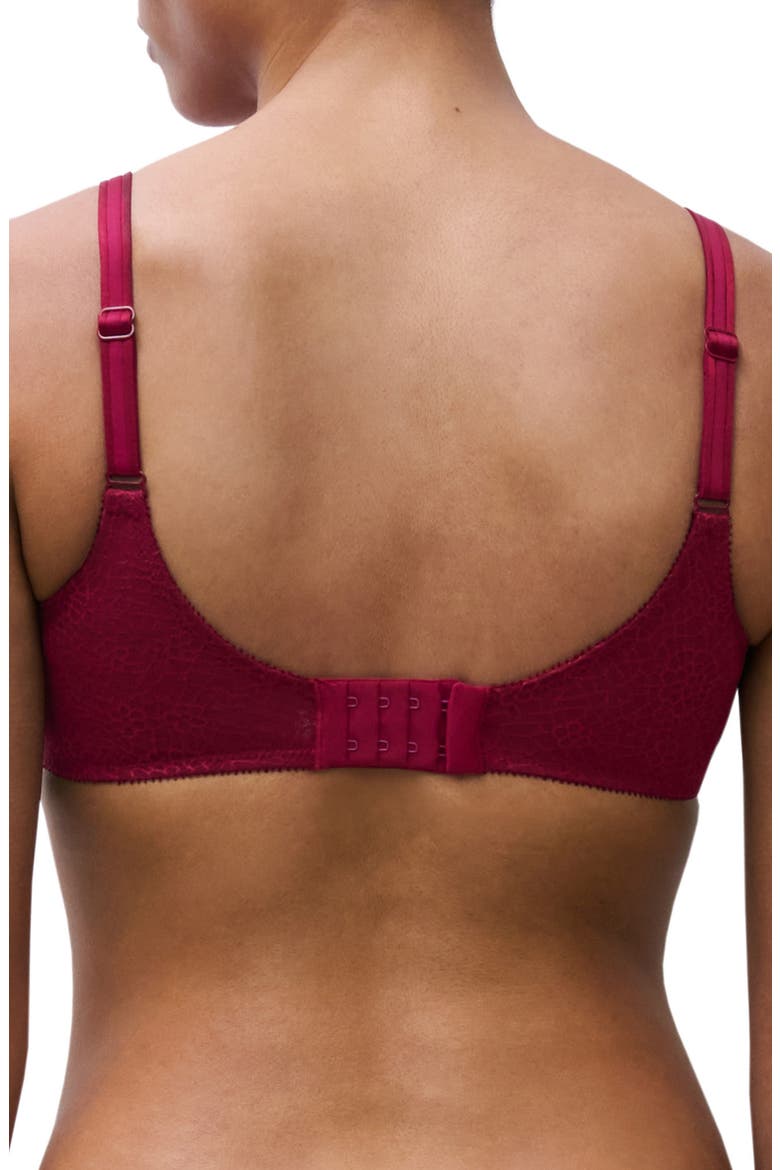 C Magnifique Underwire Minimizer Bra, Alternate, color, RASPBERRY