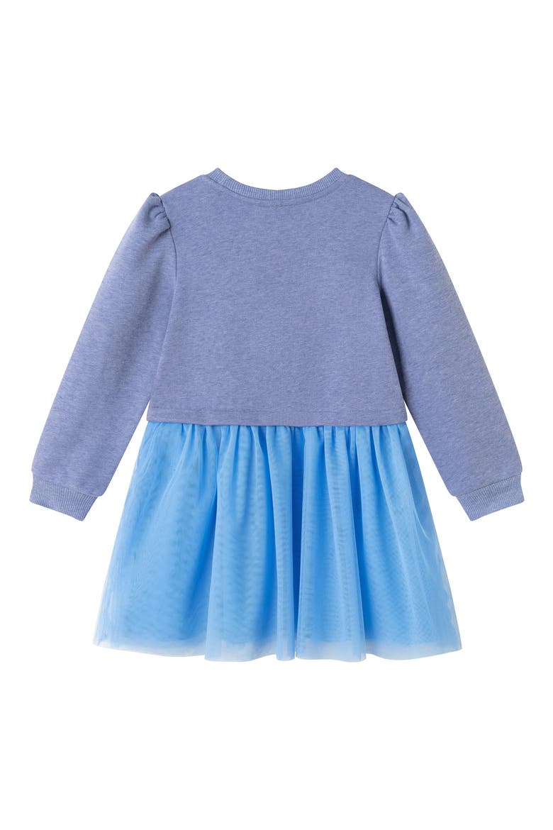 Kids' Sweatshirt Dress, Alternate, color, NAVY HEATHER