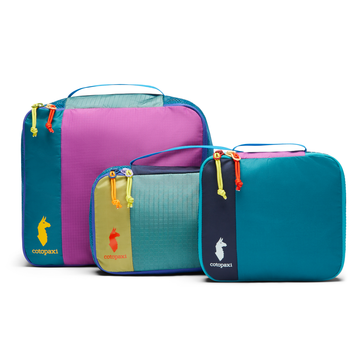 Cotopaxi Cubo Packing Travel Bundle - Del Día, Alternate, color, Del Día