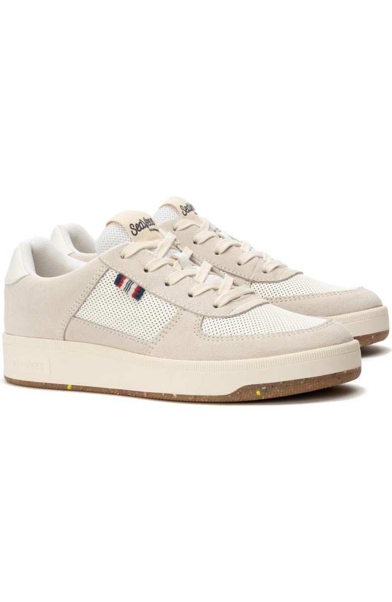 SeaVees Cardinal Perforated Sneaker, Main, color, White