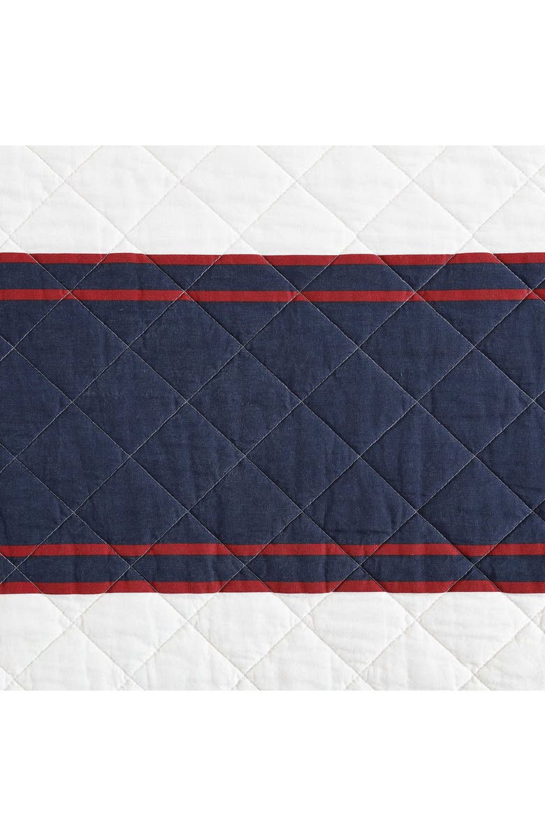 Nautica Wesley Quilt & Sham Set, Alternate, color, Navy