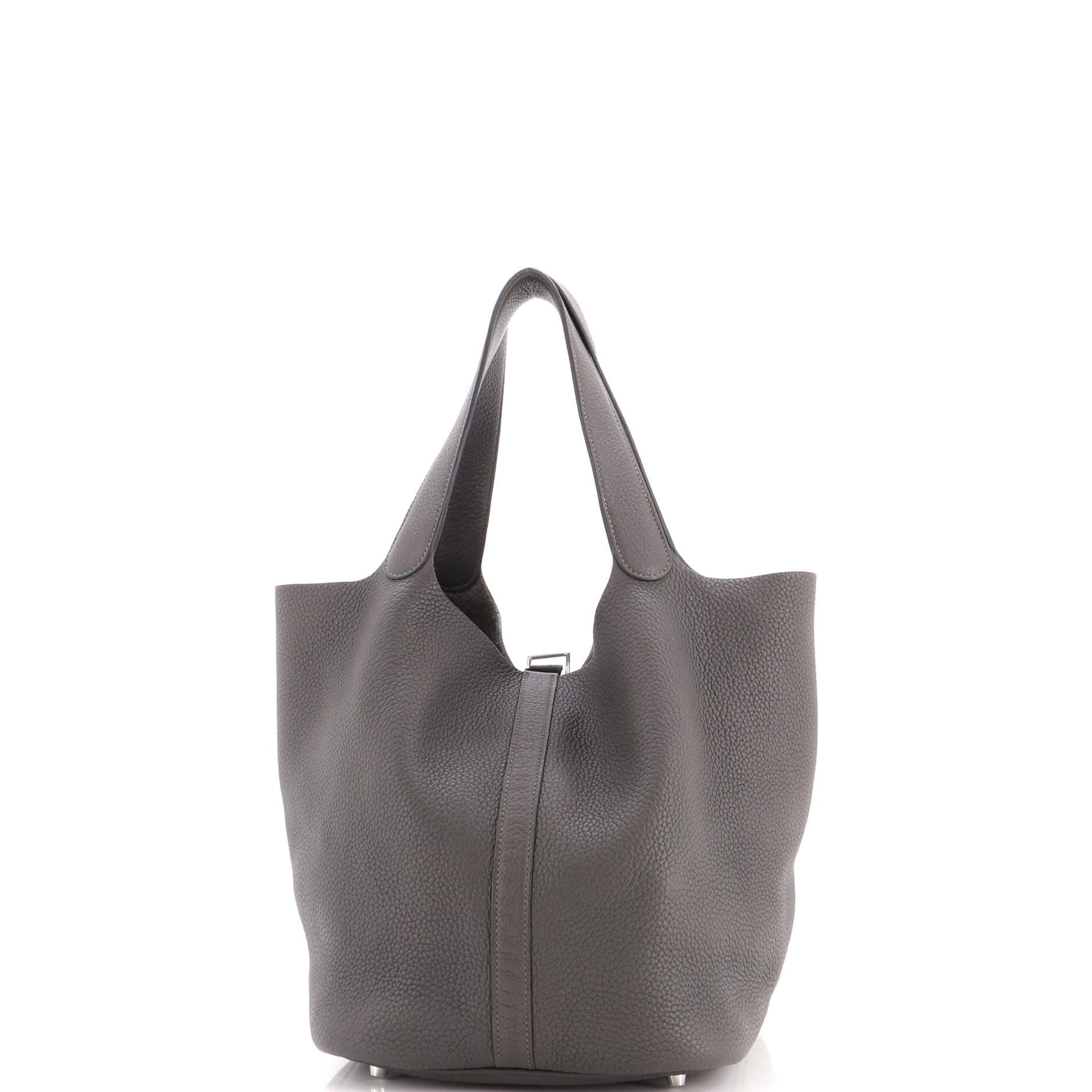 Picotin Lock Bag Clemence GM, Alternate, color, Grey