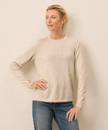 Pact Organic Cotton Classic Fine Knit Crew Sweater