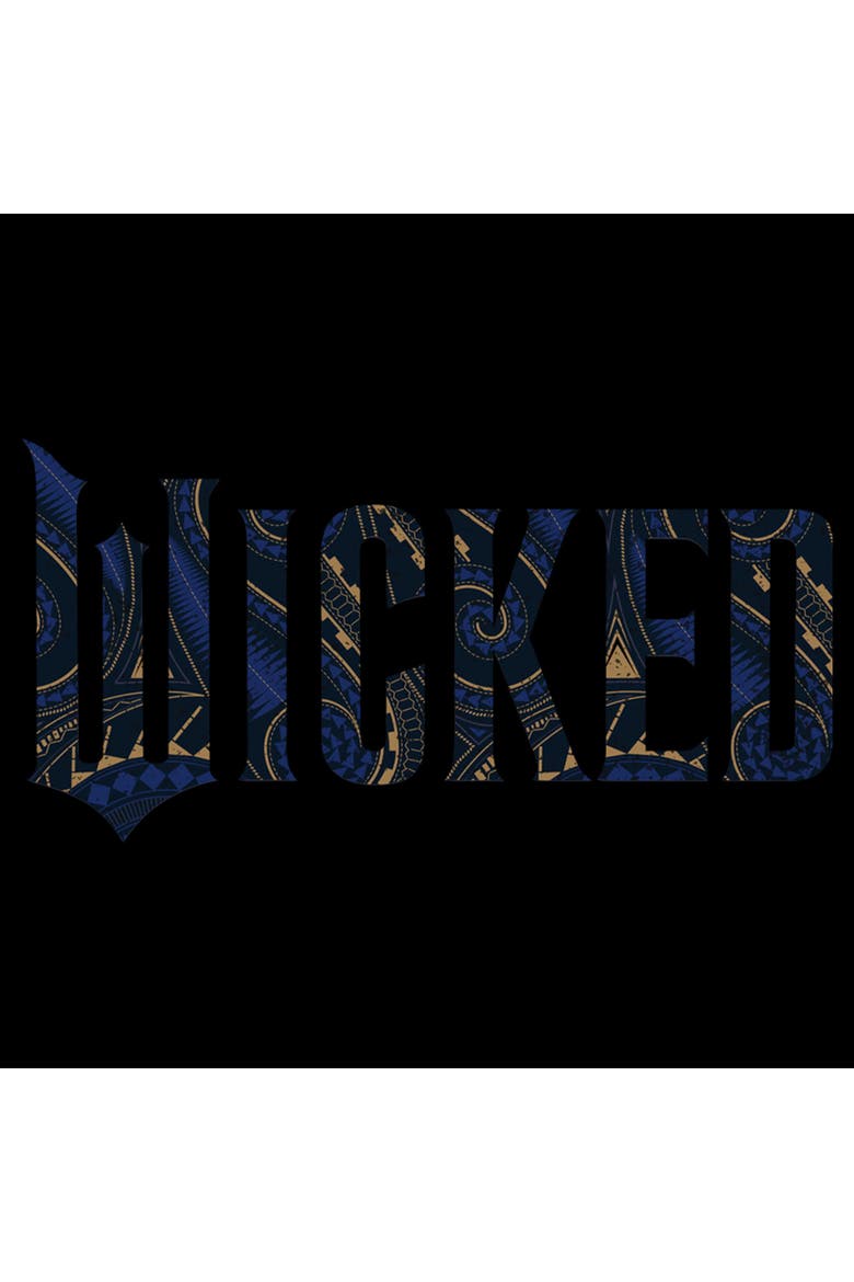 Men's Wicked For Good Official Geometric Logo  Graphic T-Shirt, Alternate, color, Black