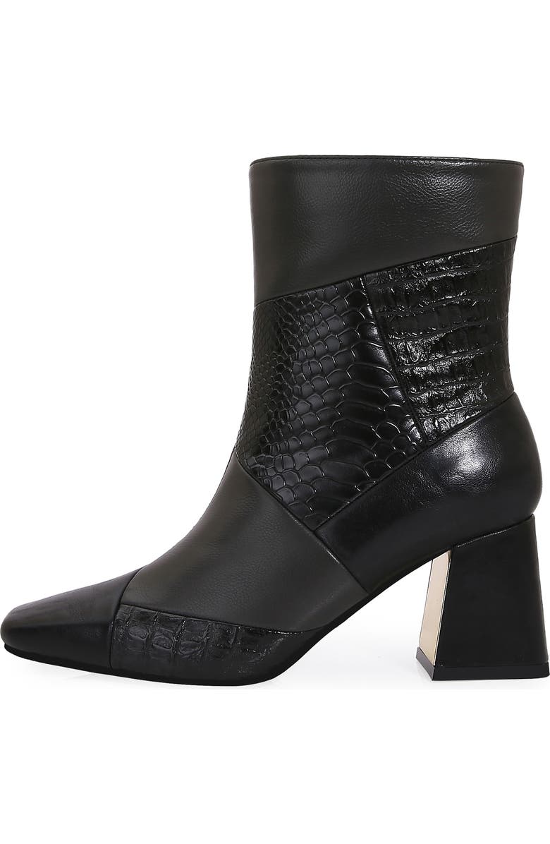 NINETY UNION Leah Block Heel Bootie, Alternate, color, Black Multi