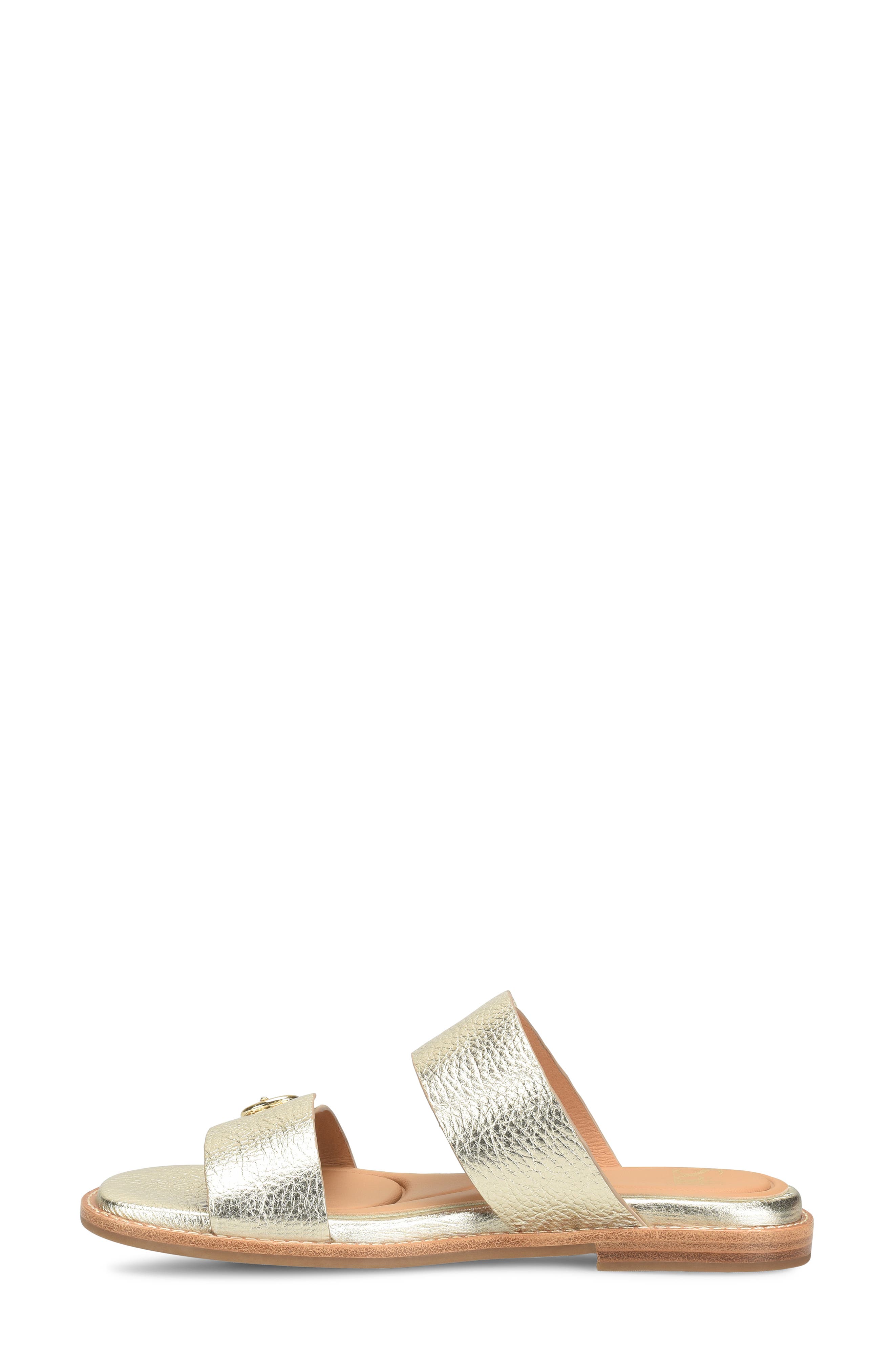 Söfft Noella Slide Sandal, Alternate, color, Platino