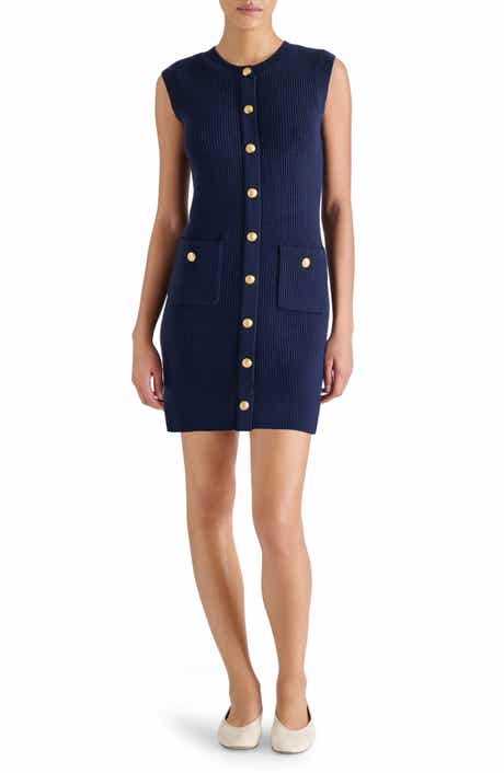 Steve Madden Mitsy Sleeveless Rib Sweater Dress