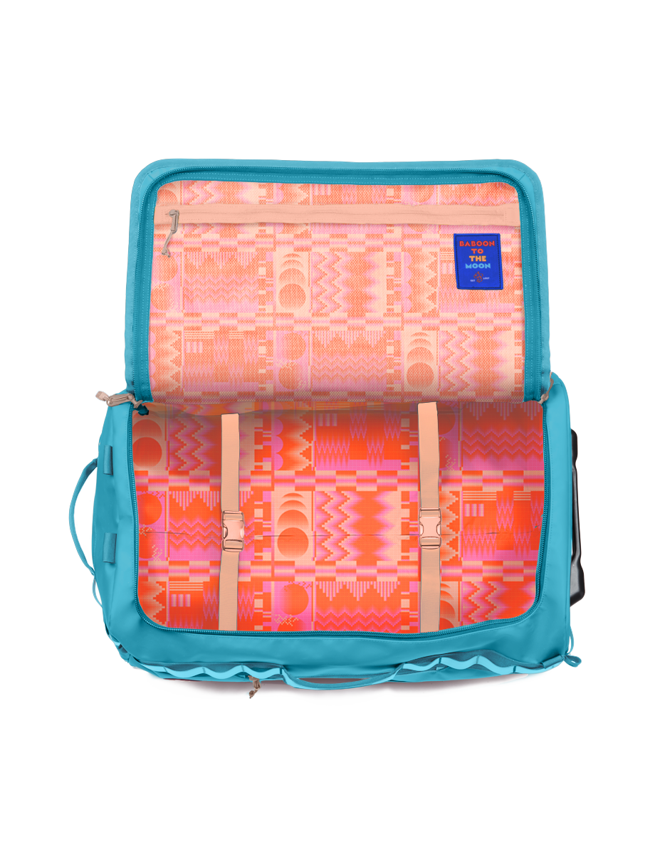 Baboon to the Moon Go-Bag Roller Big 55L, Alternate, color, Bluebell