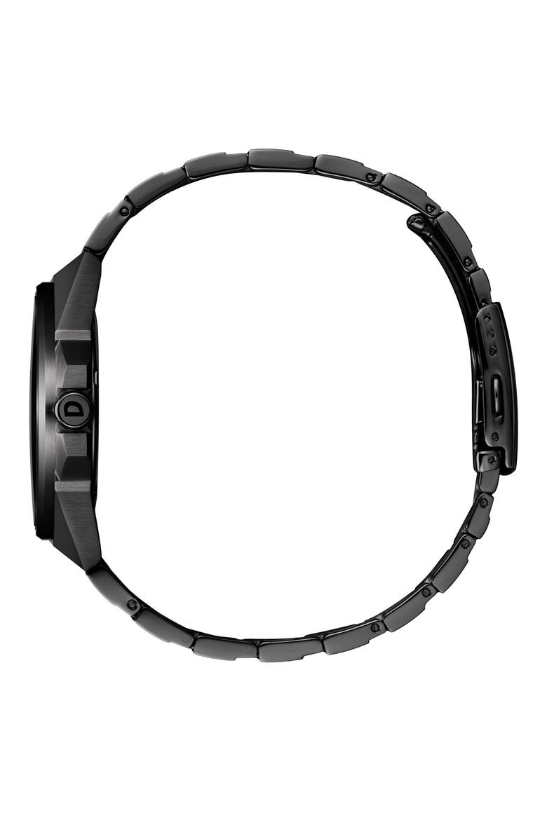 Eco-Drive Bracelet Watch, 41mm, Alternate, color, BLACK