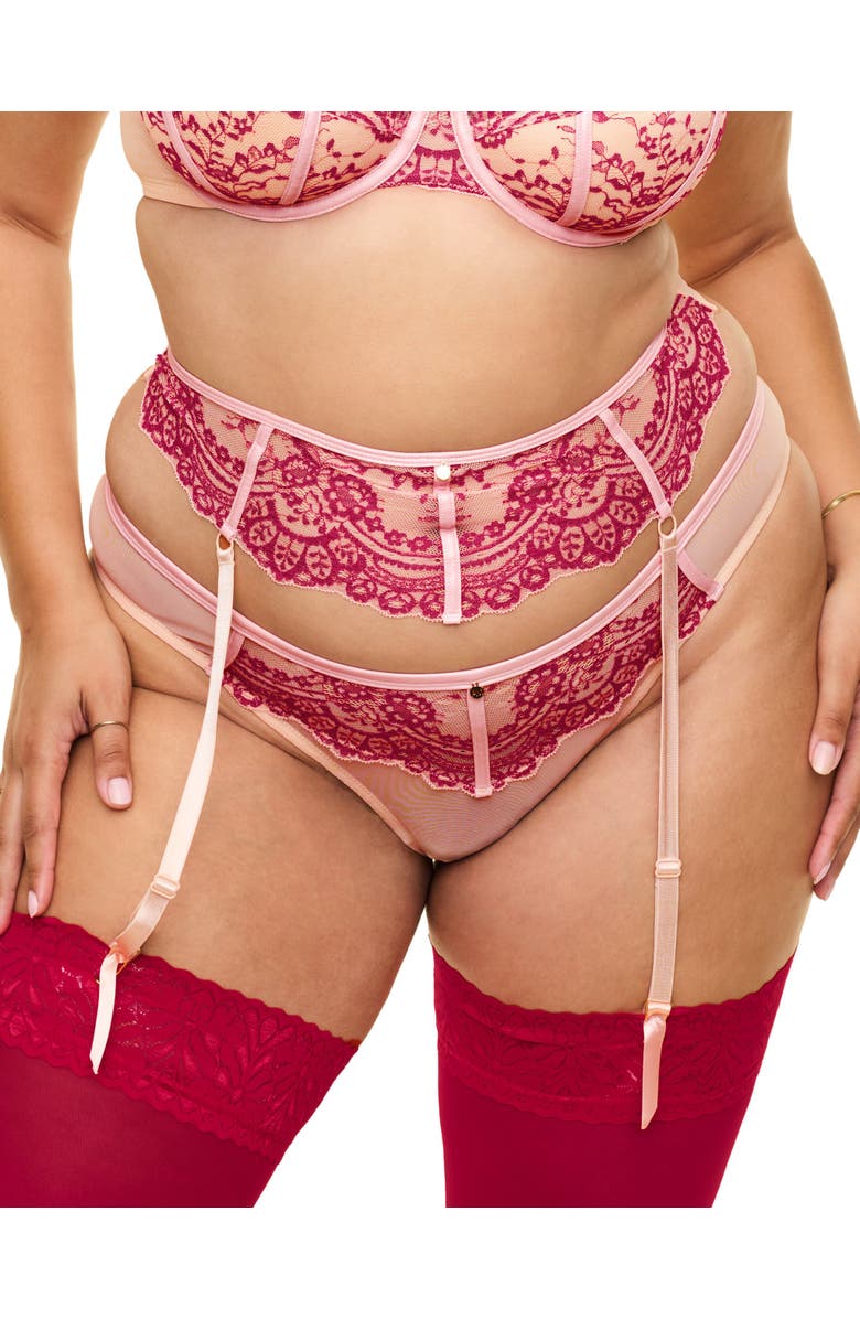 Adore Me Paloma Garter Lingerie, Main, color,