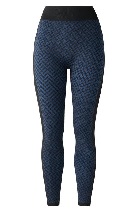 Houndstooth Check Leggings